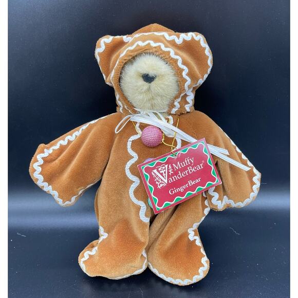 Muffy Vanderbear Gingerbear Teddy Bear 1992 Barbara Isenburg & Odl Bauer - Picture 1 of 5